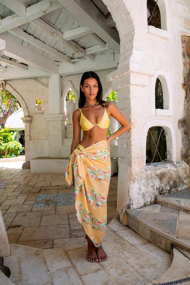 FORTUNATE ONE Marbella Sarong Casablanca Print Product Image