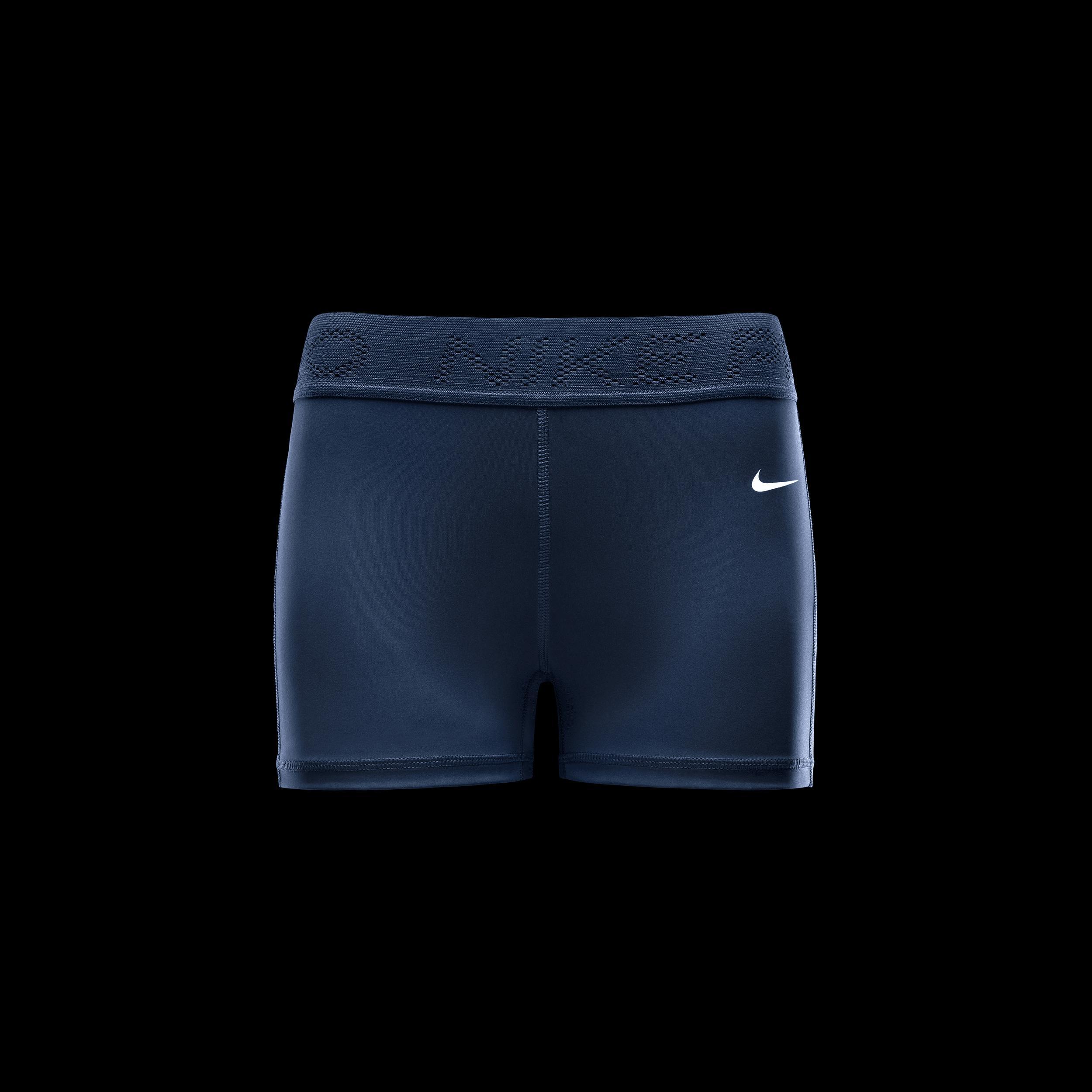 Women's Nike Pro Mid-Rise 3" Mesh-Paneled Shorts Product Image