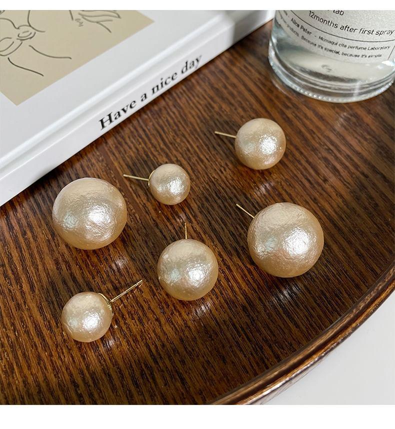 Faux Pearl Stud Earring (Various Designs) Product Image