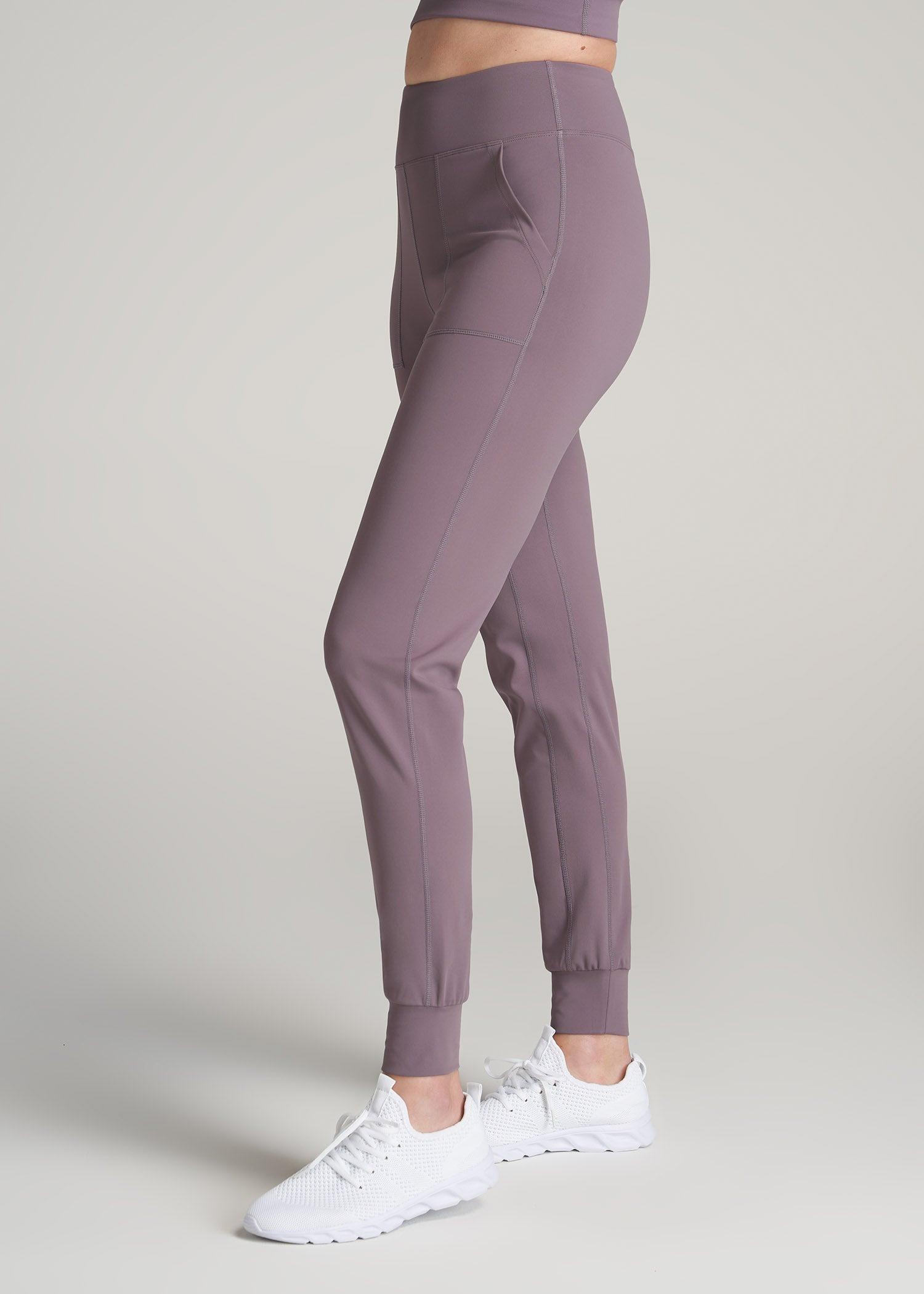 Balance Pocket Joggers for Tall Women in Smoked Mauve Female Product Image