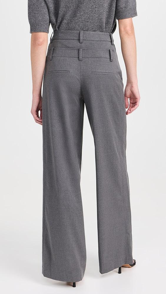 alice + olivia Aspen Double Waist Trousers | Shopbop Product Image