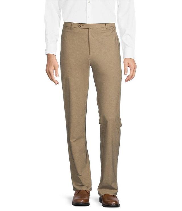 Hart Schaffner Marx New York Modern Fit Flat Front Fancy Pattern Dress Pants Product Image