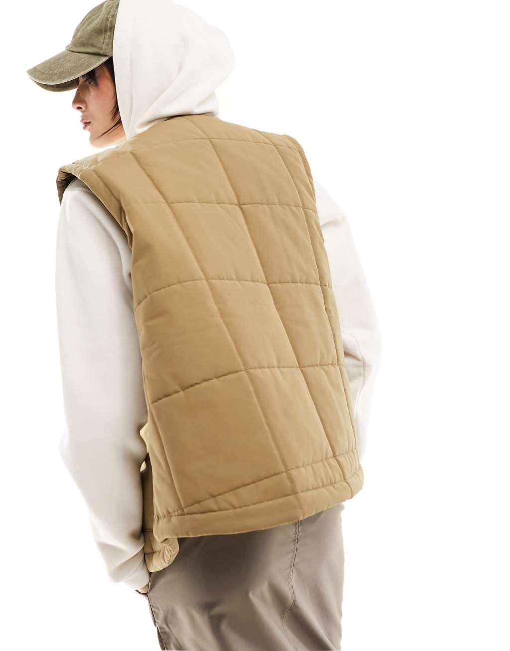 Nike Jordan vest in brown Product Image