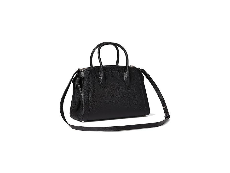 kate spade new york medium knott pebbled leather satchel Product Image