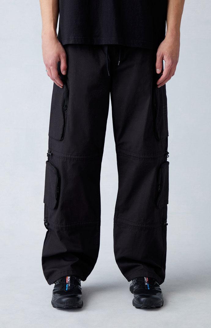 Men's Baggy Cargo Canvas Jeans Product Image