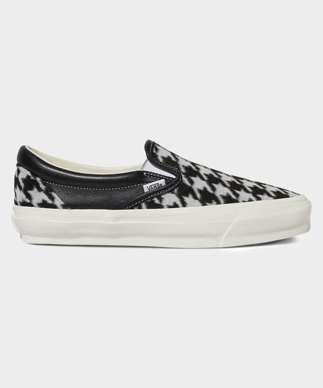 Vans Slip-On Re-issue 98 in Black Houndstooth Product Image