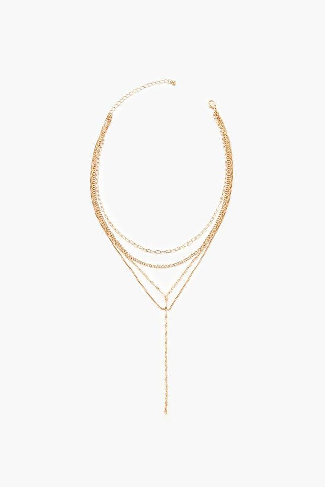 Layered Y-Chain Necklace | Forever 21 Product Image