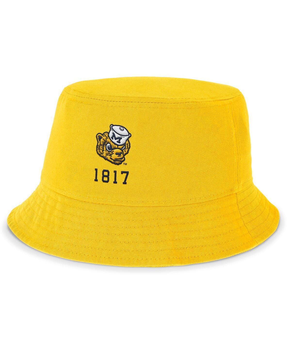 Michigan Wolverines Legacy Apex Nike Unisex College Bucket Hat Product Image