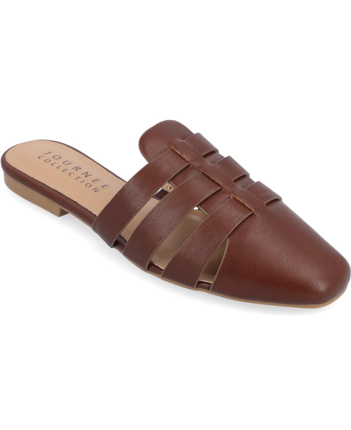 Journee Collection Womens Jazybell Caged Slip On Mules Product Image