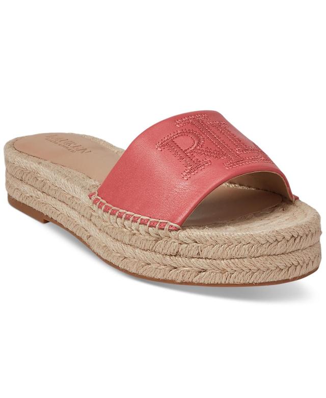 Lauren Ralph Lauren Womens Polly Espadrille Flat Sandals Product Image