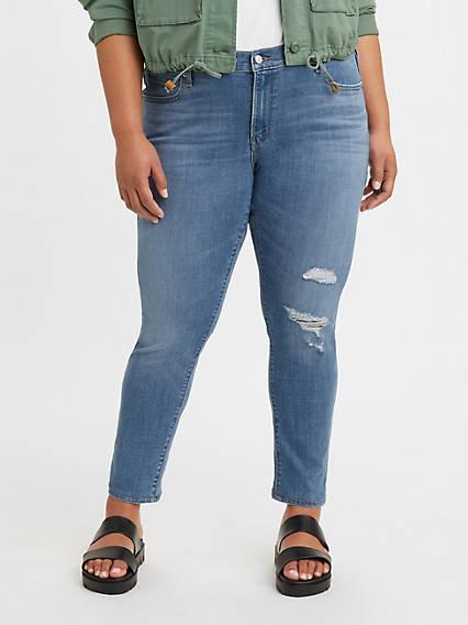 Levis 711 Skinny Womens Jeans (Plus Product Image