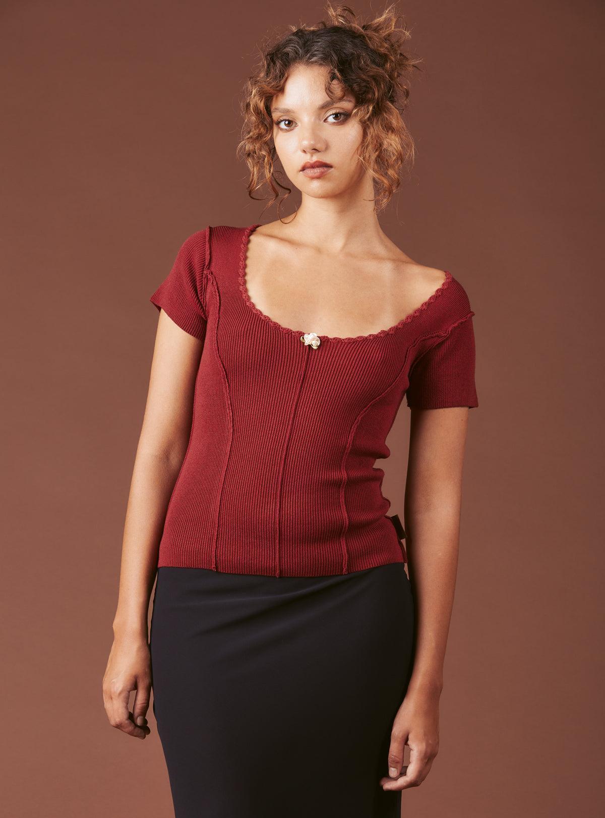 XAE Ribbed Top Female Product Image