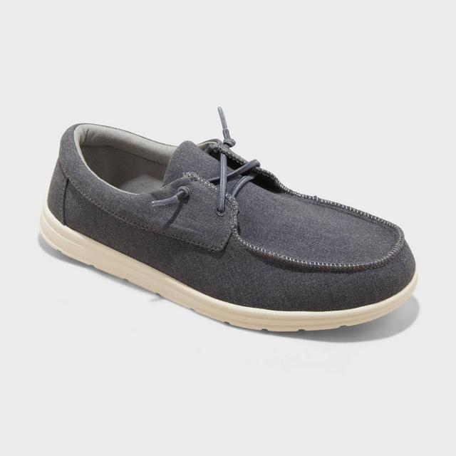 Mens Oskar Beach Canvas Sneakers - Goodfellow & Co Gray Product Image