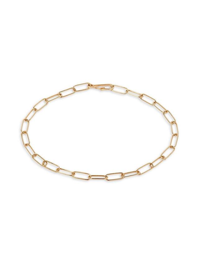 Womens Mythology 14K Yellow Gold Cable Chain Large Bracelet Product Image