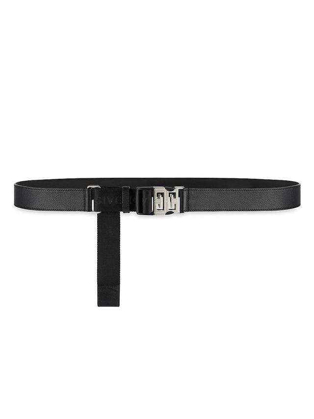 Mens 4G Release Buckle Belt In Leather And Webbing Product Image