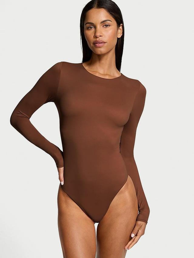 BODYWEAR by Victoria with FeatherSoft™ Innovation Long-Sleeve Bodysuit Product Image