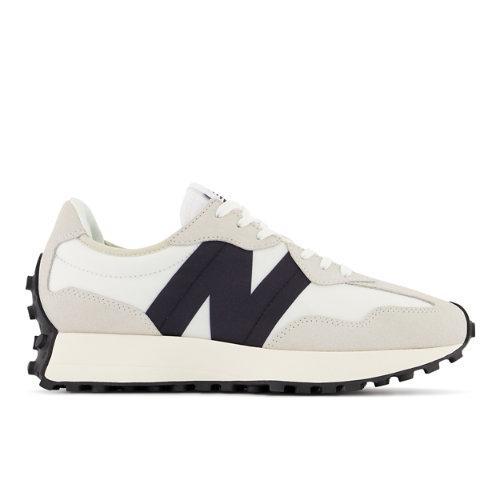 New Balance Womens 327 - Shoes Black/White Product Image