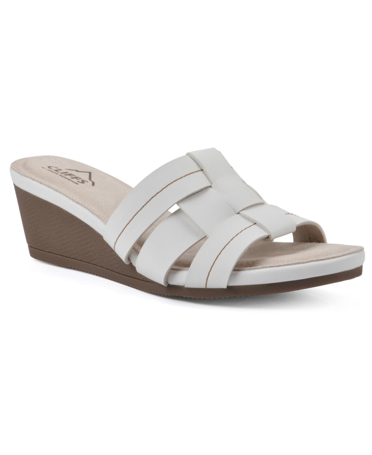 Cliffs by White Mountain Candyce Burnished/Smooth) Women's Sandals Product Image