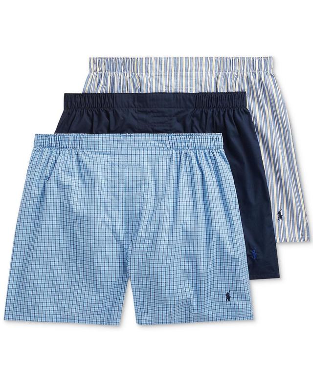 Polo Ralph Lauren Big  Tall Classic-Fit Cotton Woven Boxers 3 Product Image