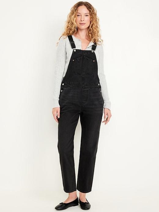 Slouchy Jean Overalls Product Image