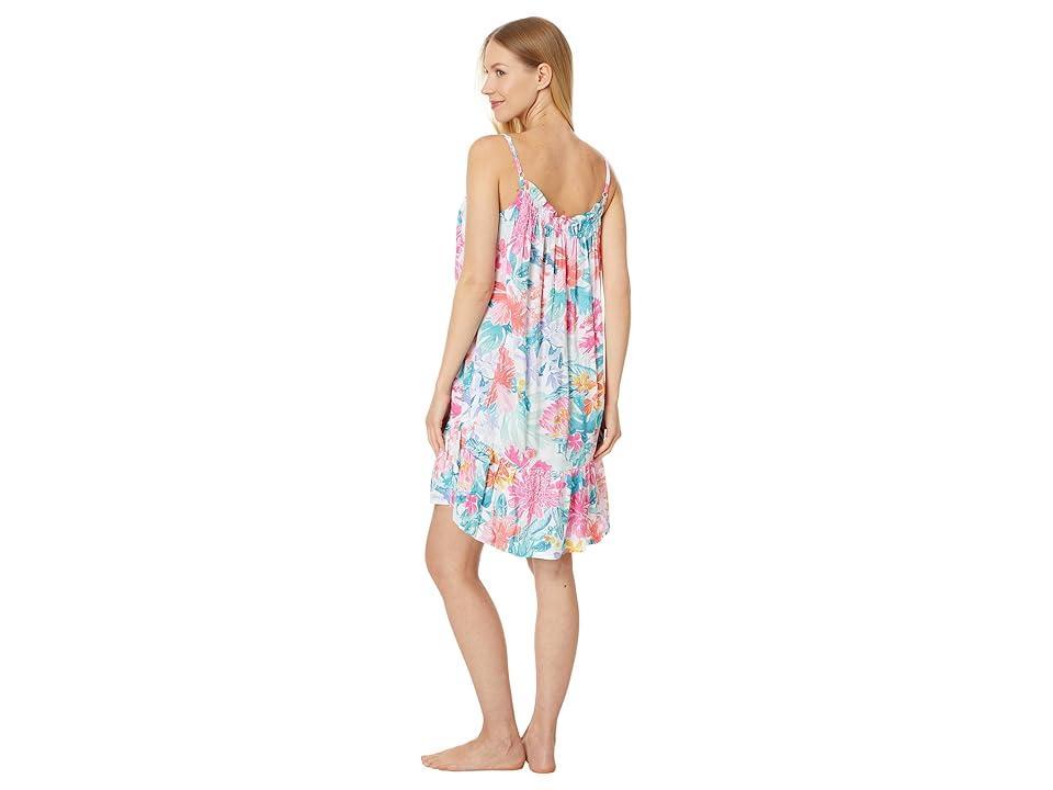 Tommy Bahama Tropical Sleeveless Short Gown (Tropical Garden) Women's Pajama Product Image