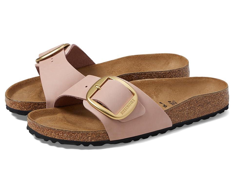 Birkenstock Madrid Big Buckle - Leather Leather) Women's Sandals Product Image