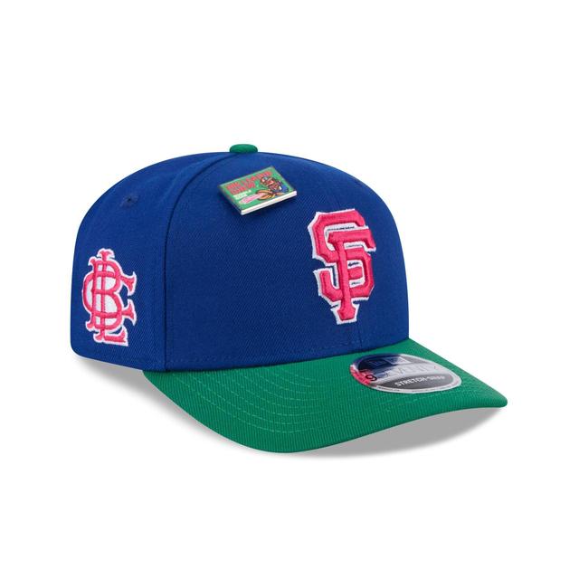 Big League Chew X San Francisco Giants Wild Pitch Watermelon 9SEVENTY Stretch-Snap Hat Male Product Image