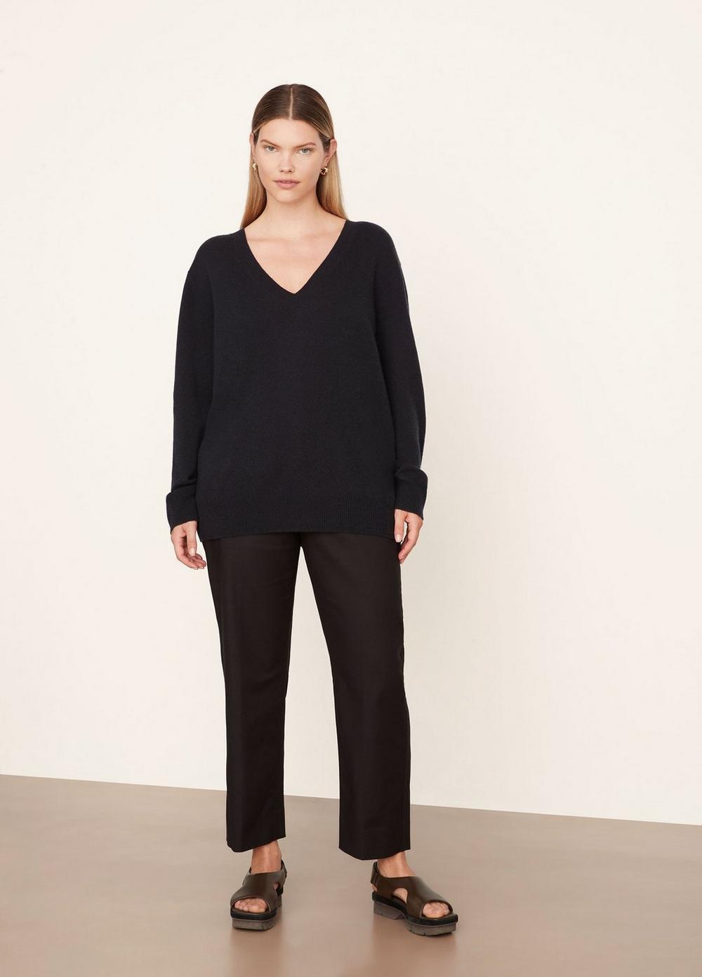 Lightweight Cashmere Weekend V-Neck Pullover Product Image