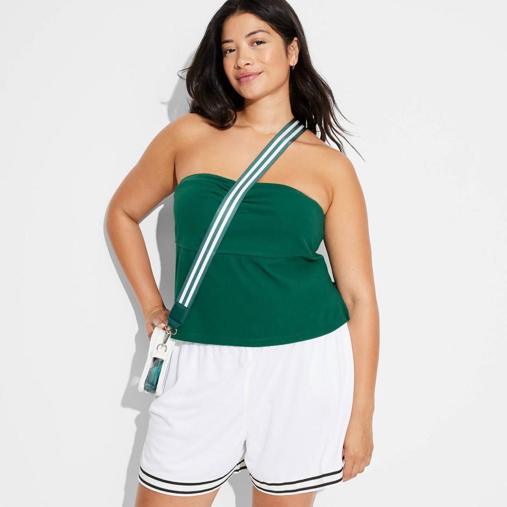 Womens Game Day Ribbed Tube Top - Wild Fable 2X Product Image