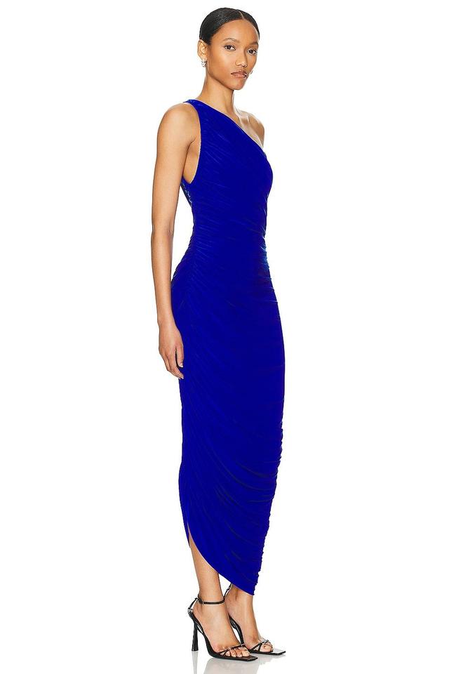 Norma Kamali Diana Gown in Royal Product Image