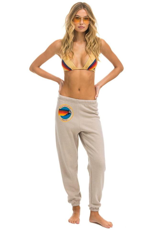 AVIATOR NATION LAS VEGAS SWEATPANTS - SAND Female Product Image