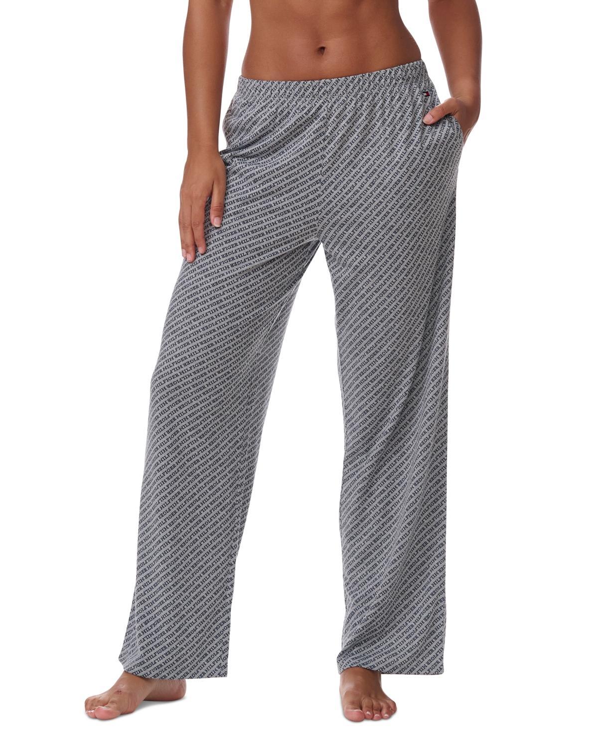 Tommy Hilfiger Womens Elastic-Waist Pajama Pants Product Image