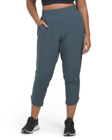 Overlook Woven Capri Pants for Women | Polyester/Spandex Product Image