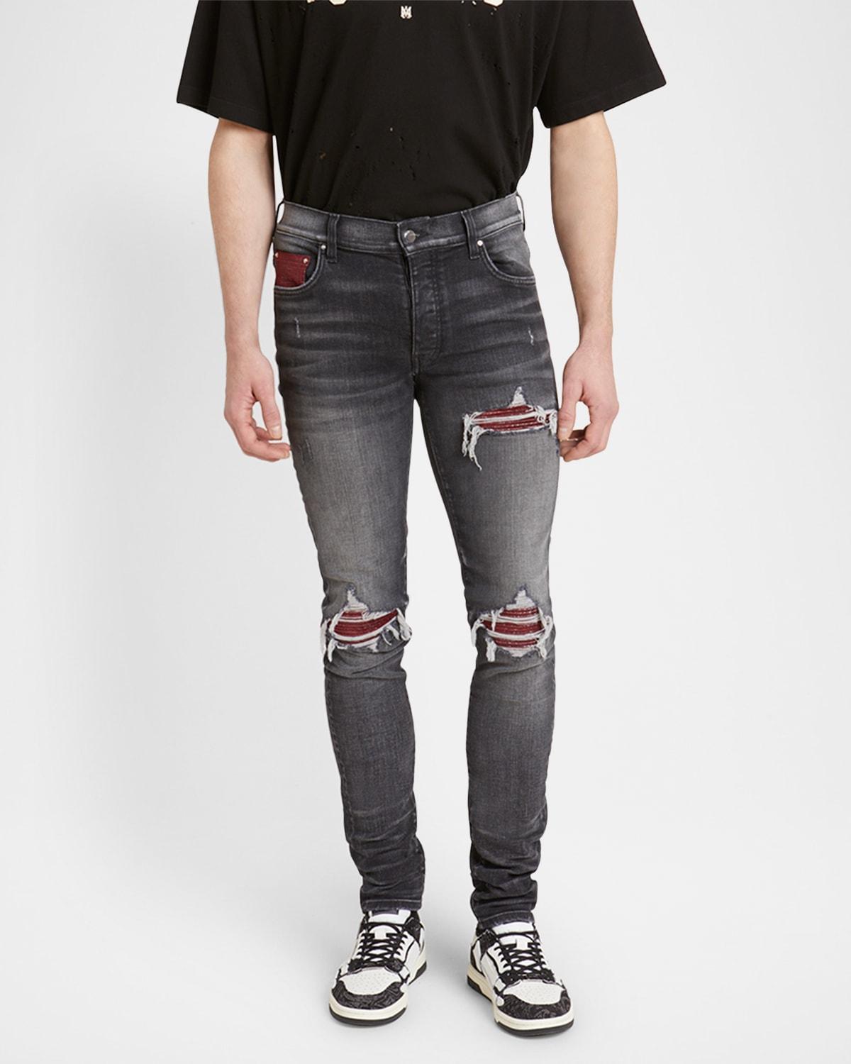 Men's MX1 Lurex Skinny Jeans Product Image