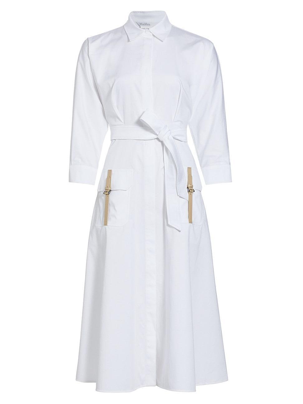 Womens Sibari Cotton-Blend Shirtdress Product Image