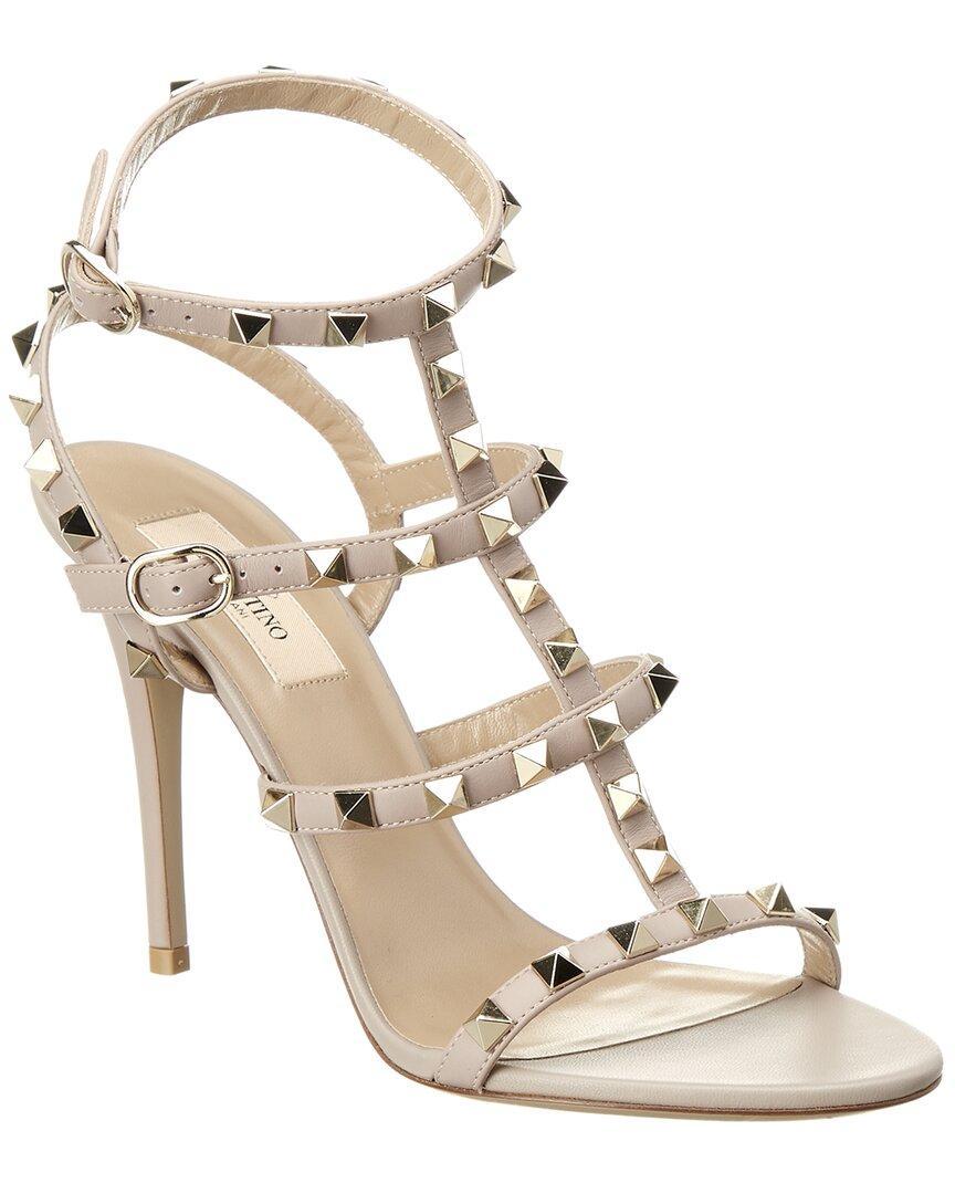 Rockstud Sandal 105 In Pink Product Image