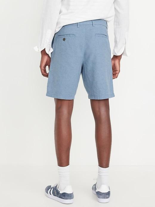 Rotation Chino Linen-Blend Shorts -- 8-inch inseam Product Image