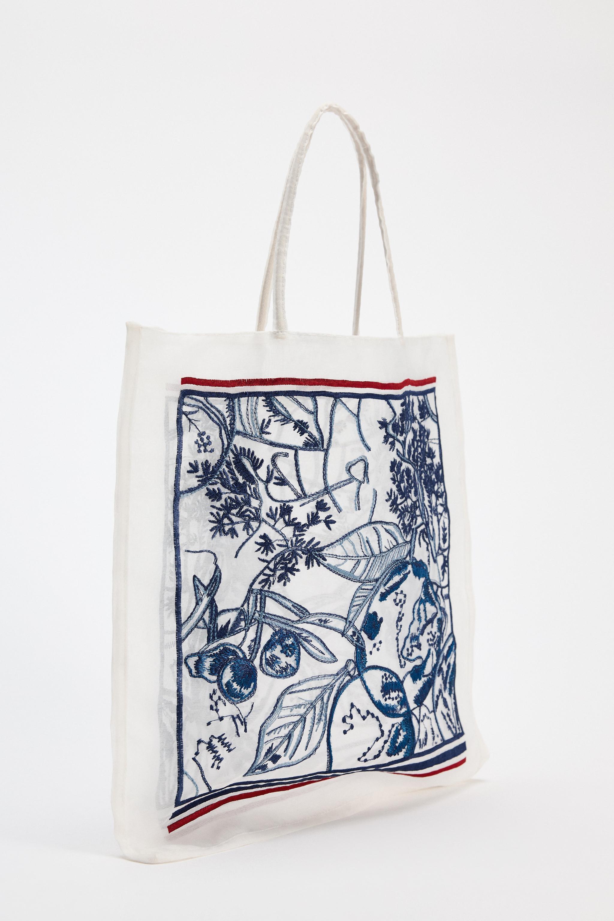 EMBROIDERED FABRIC BAG Product Image