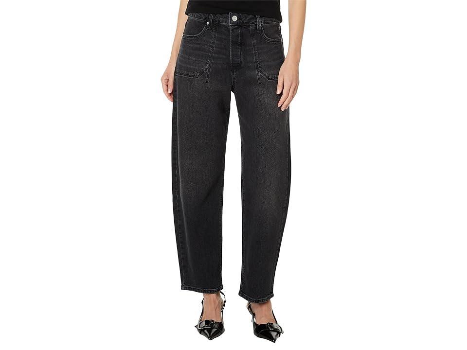 Paige Alexis Covered Button Fly Utility Pocket Jeans in Viper (Viper ) Women's Jeans Product Image