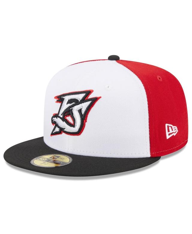 Men's New Era White Richmond Flying Squirrels Authentic Collection Alternate Logo 59FIFTY Fitted Hat Product Image