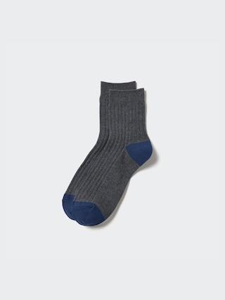 Mens Half Socks Dark Gray US8-US11 UNIQLO US Product Image