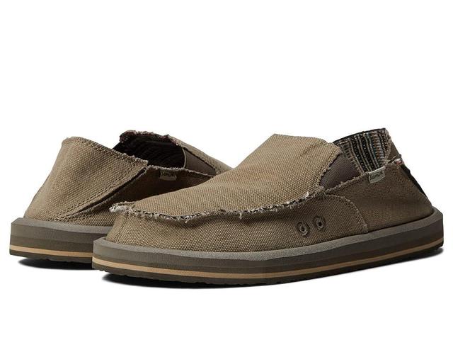 Sanuk Vagabond Sidewalk Surfer ST Hemp (Earth) Men's Shoes Product Image