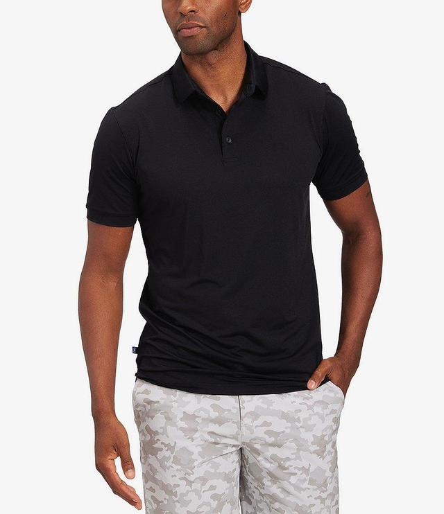 Mizzen+Main Versa Solid Performance Stretch Short Sleeve Polo Shirt Product Image