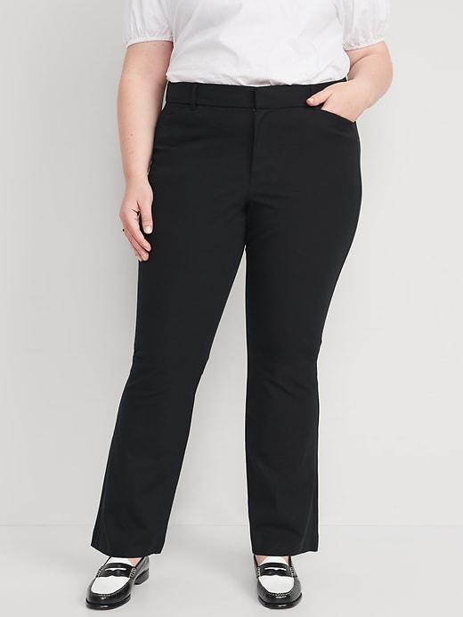 High-Waisted Pixie Flare Pants Product Image