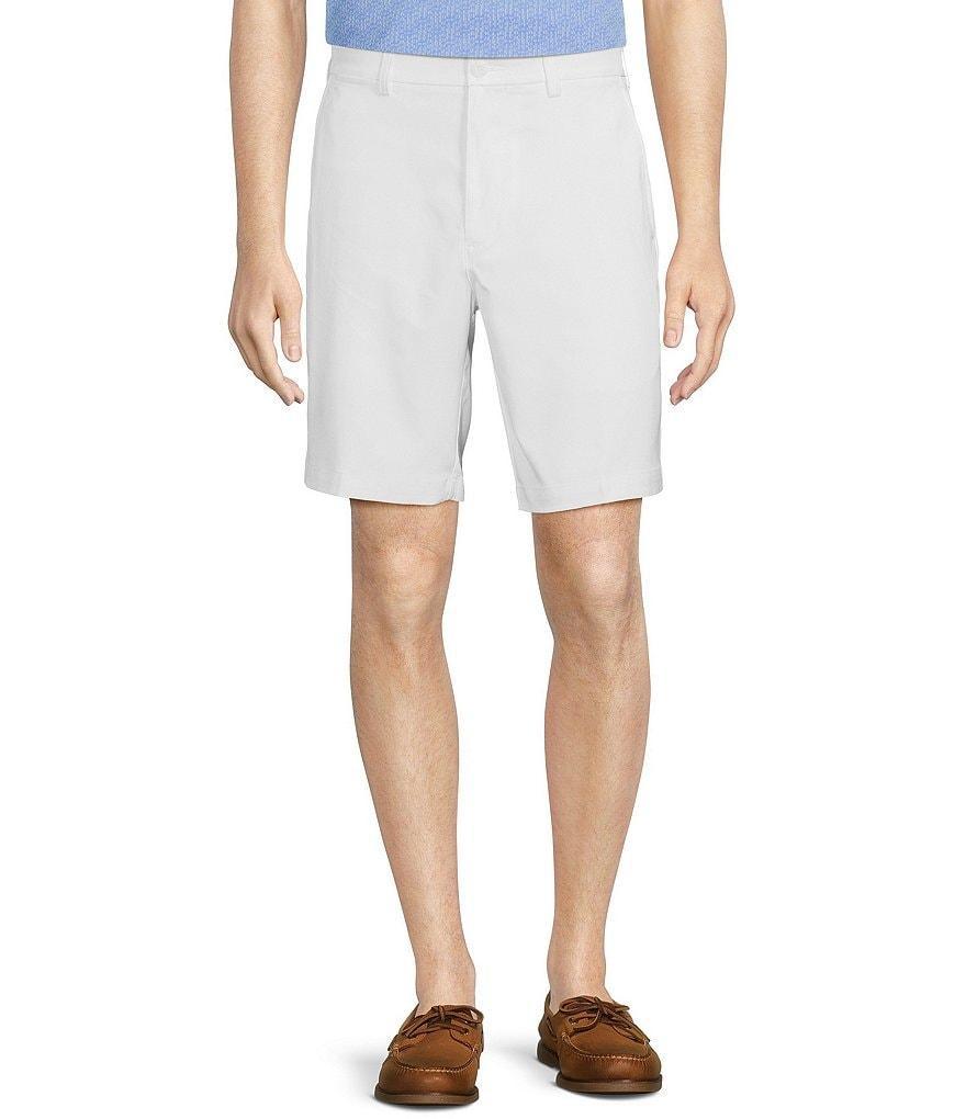 Roundtree & Yorke Performance Stretch Fabric Classic Fit 9#double; Solid Shorts Product Image