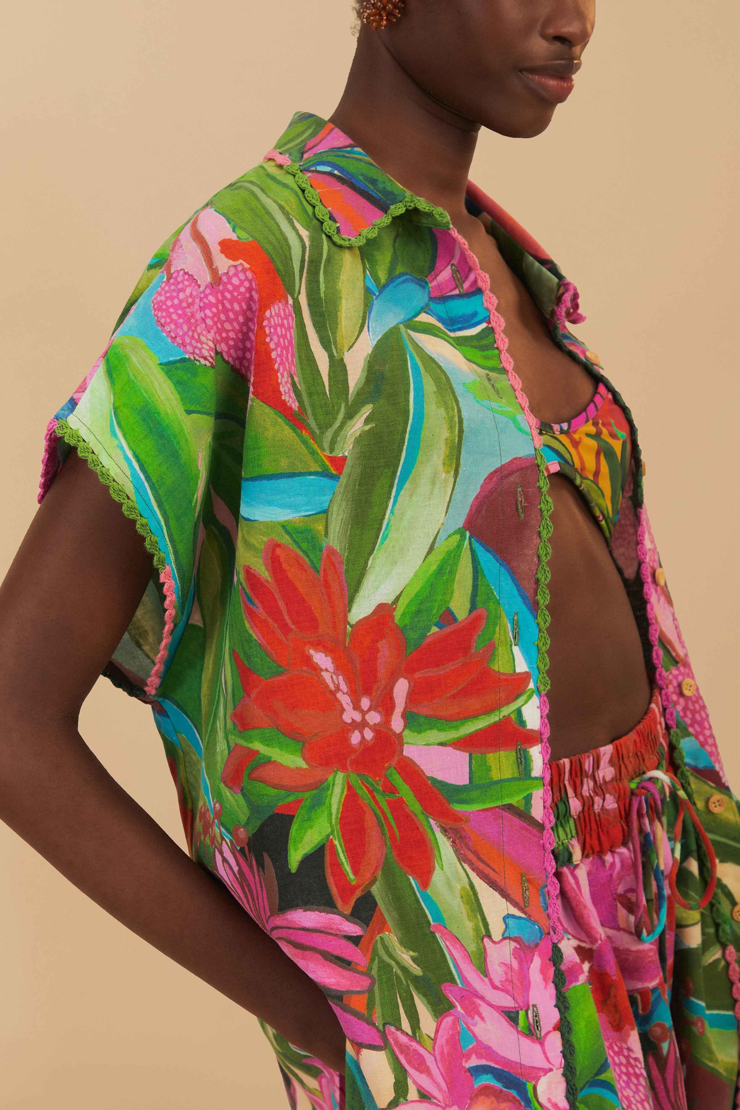 Jardin De Reve Shirt, JARDIN DE REVE MULTICOLOR / XS Product Image