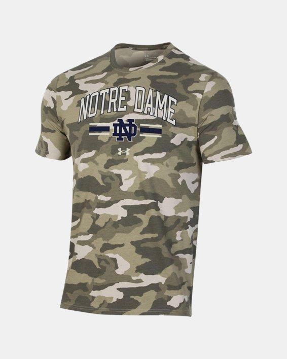 Mens UA Performance Cotton Camo Collegiate Short Sleeve Product Image