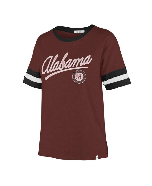 Womens 47 Crimson Alabama Crimson Tide Dani Retro Slub T-Shirt Product Image