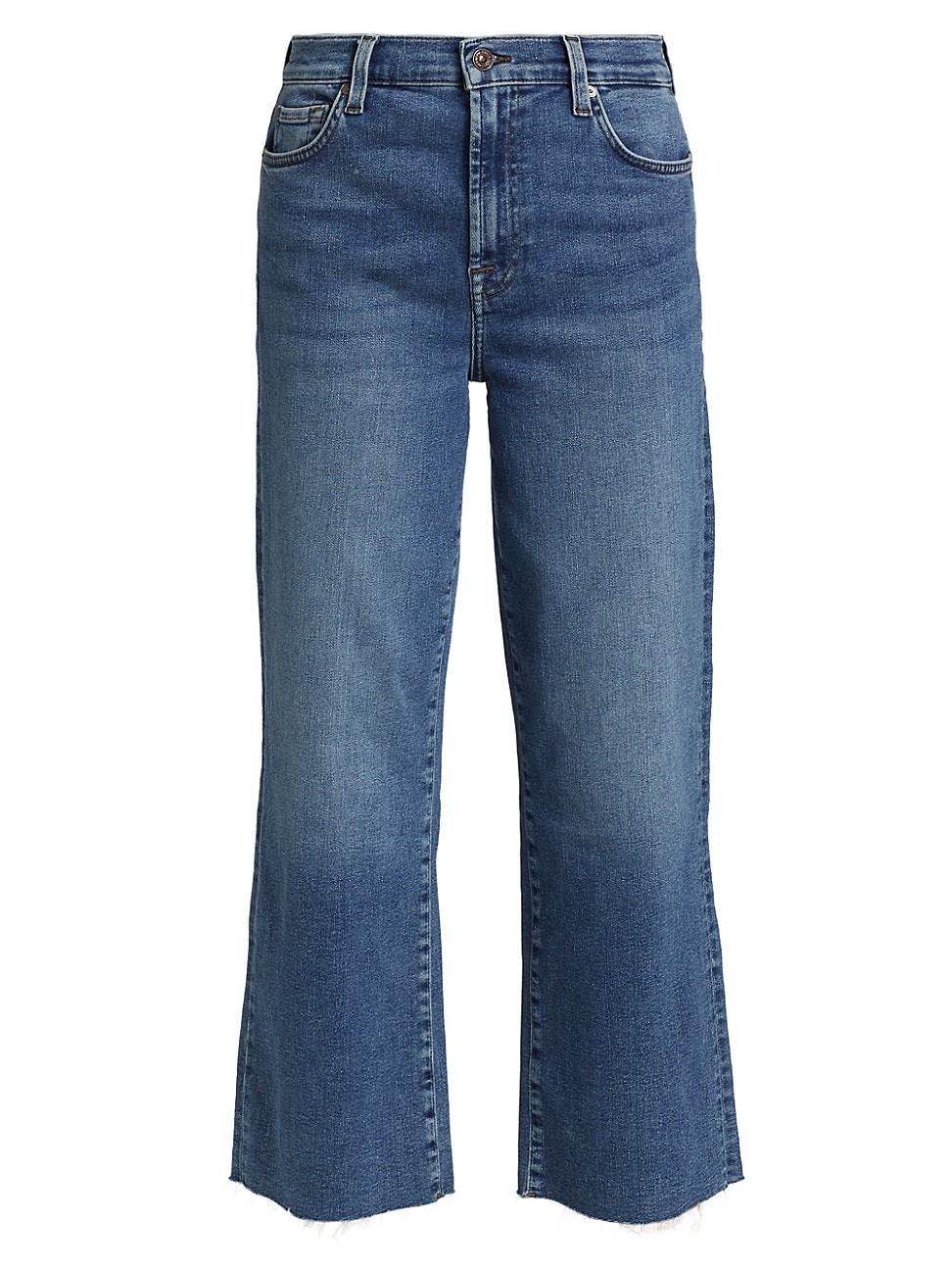 Womens Alexa Stretch-Denim Flared Jeans Product Image