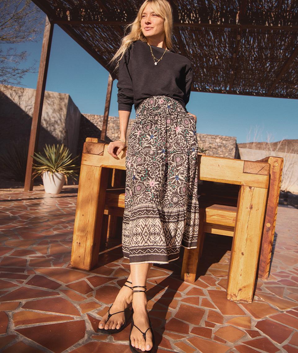 Corinne TENCEL Maxi Skirt Product Image